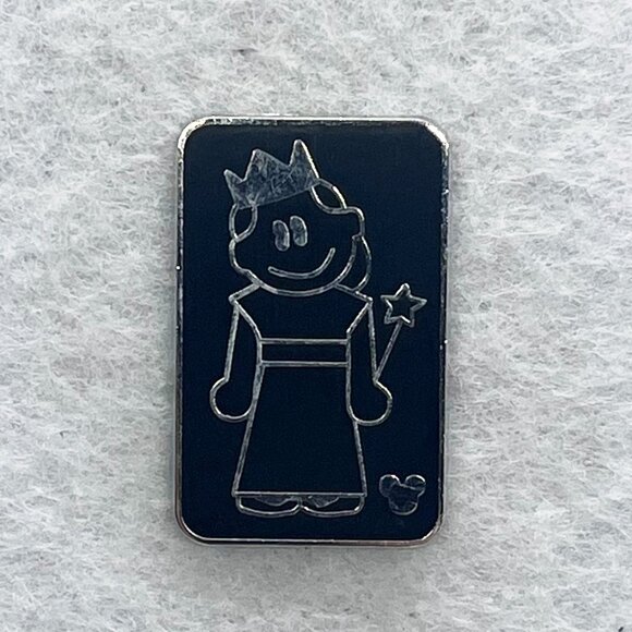 Disney Jewelry - 🔮 5/$25 Disney Stick People Princess Fairy With Mouse Ears Pin
